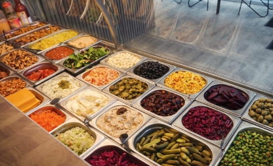Lækker sund takeaway klar i maddisken